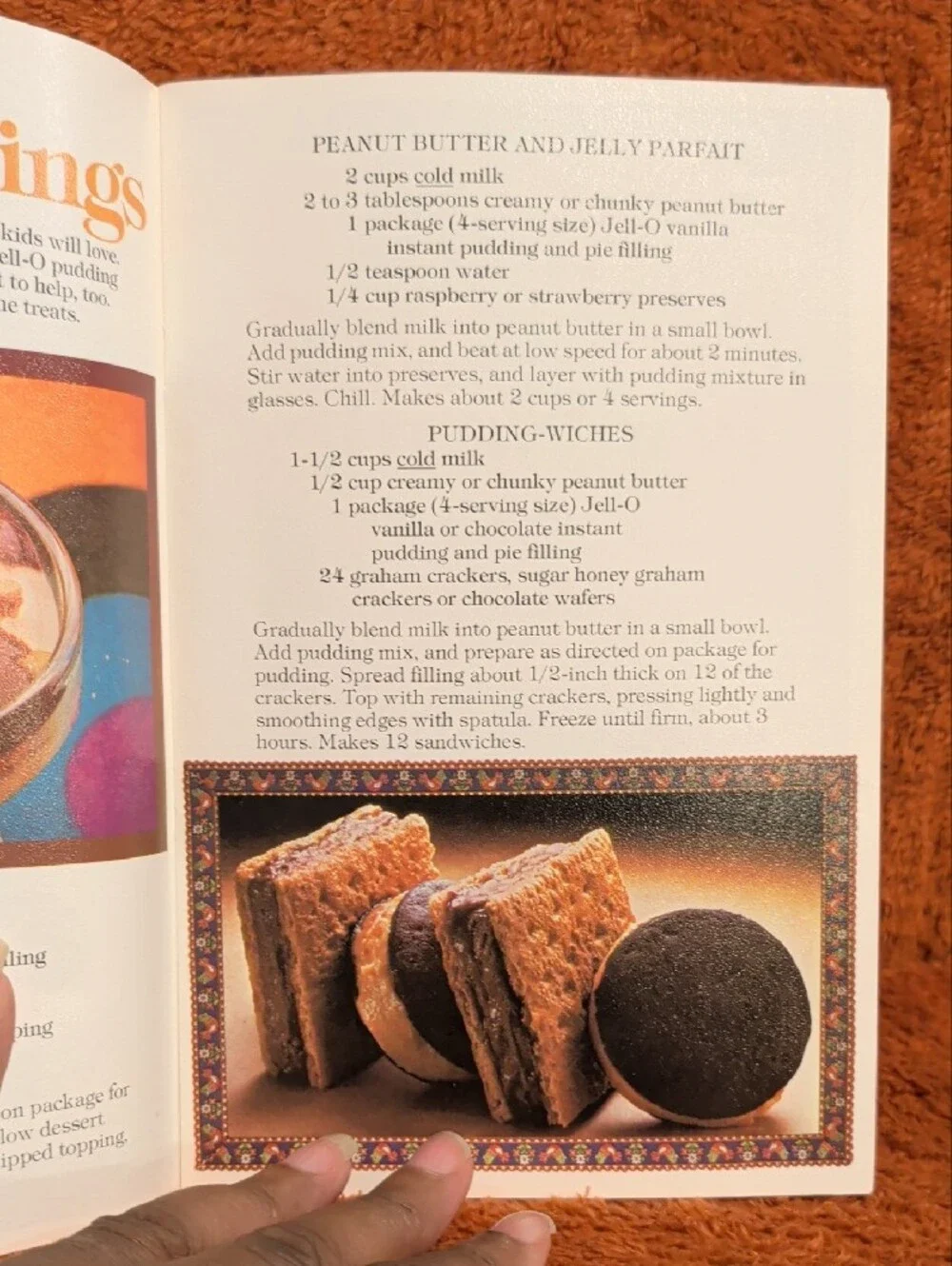 The Jell-O Pudding Sampler Booklet - ( Copyright 1976 )